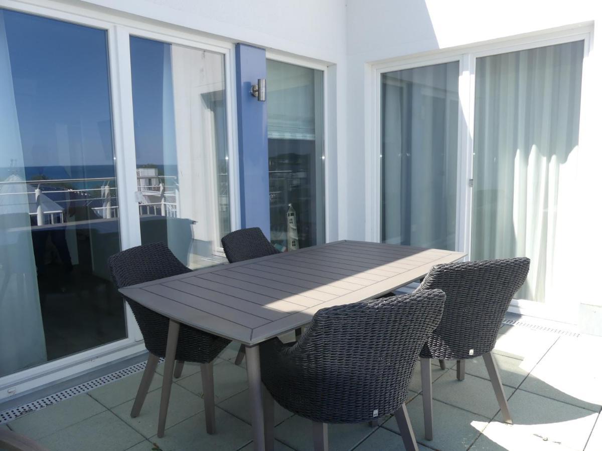 Strandnahe Fewos Mit Meerblick Und Dachterrasse, Residenz Bel Vital - Kategorie E Binz Rum bild