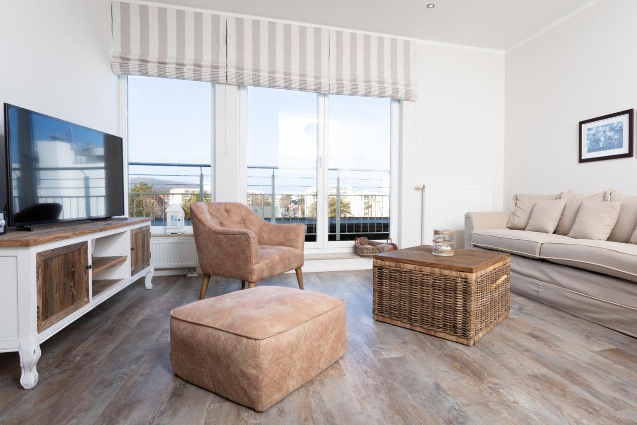 Strandnahe Fewos Mit Meerblick Und Dachterrasse, Residenz Bel Vital - Kategorie E Binz Exteriör bild