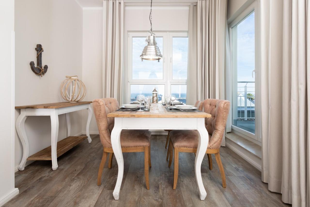 Strandnahe Fewos Mit Meerblick Und Dachterrasse, Residenz Bel Vital - Kategorie E Binz Rum bild