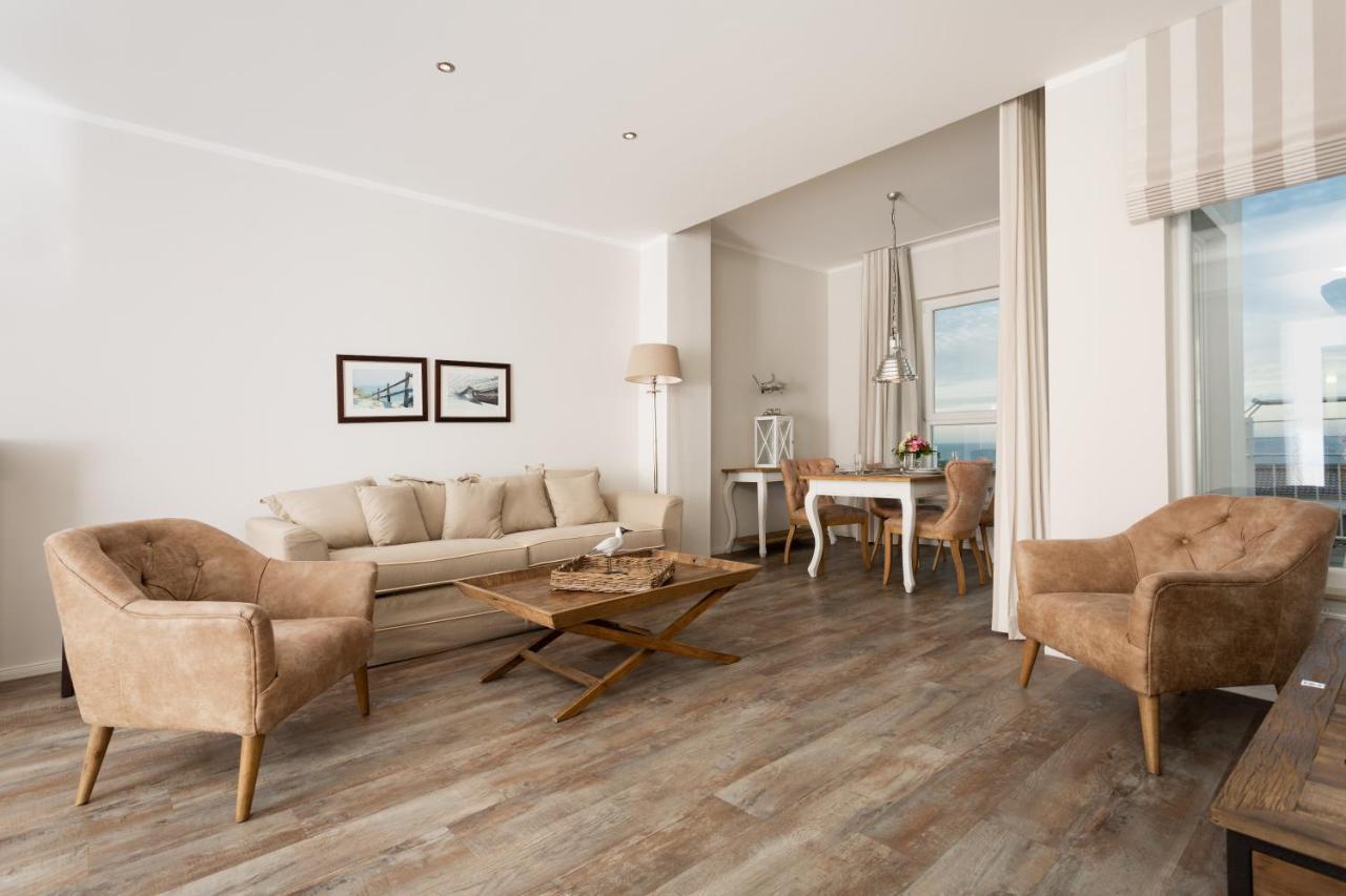 Strandnahe Fewos Mit Meerblick Und Dachterrasse, Residenz Bel Vital - Kategorie E Binz Rum bild