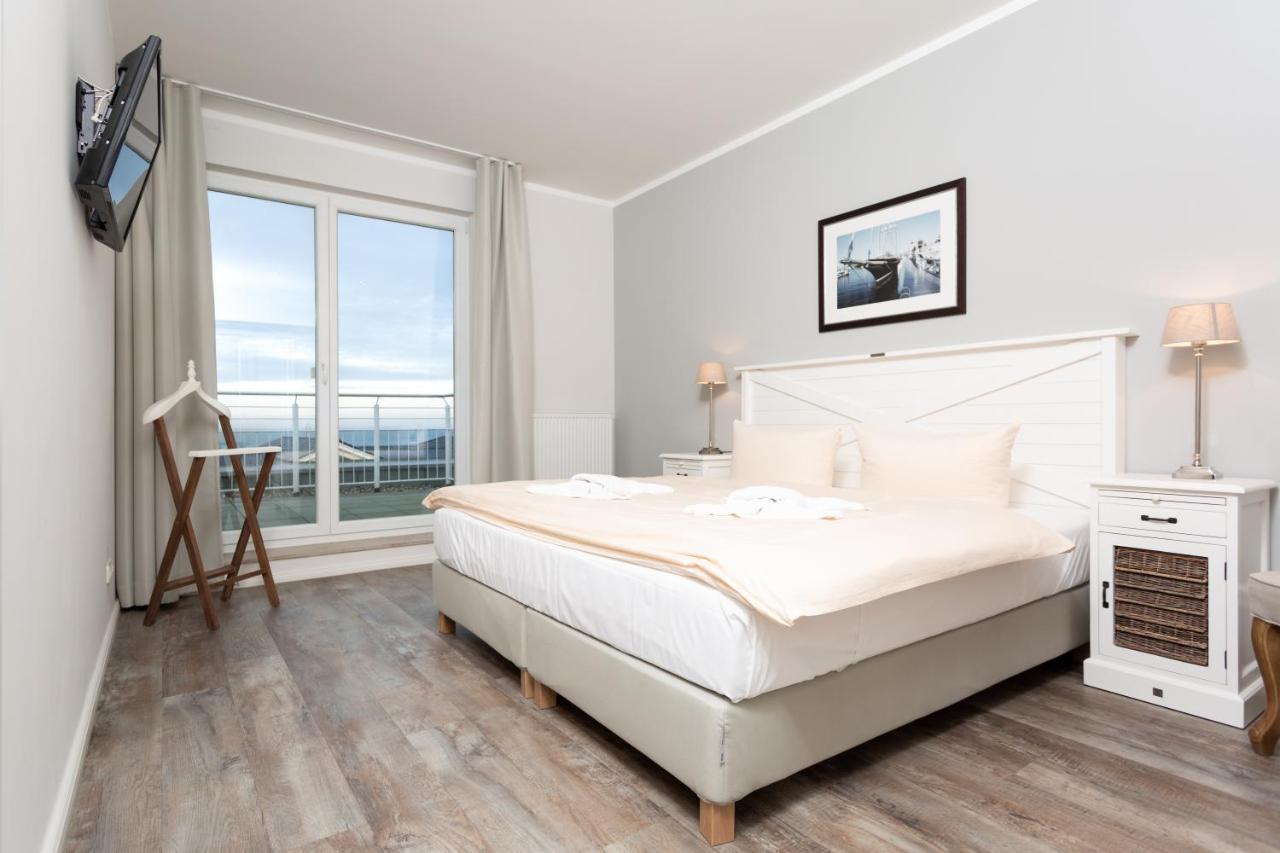 Strandnahe Fewos Mit Meerblick Und Dachterrasse, Residenz Bel Vital - Kategorie E Binz Rum bild