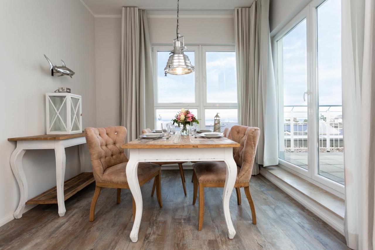 Strandnahe Fewos Mit Meerblick Und Dachterrasse, Residenz Bel Vital - Kategorie E Binz Rum bild