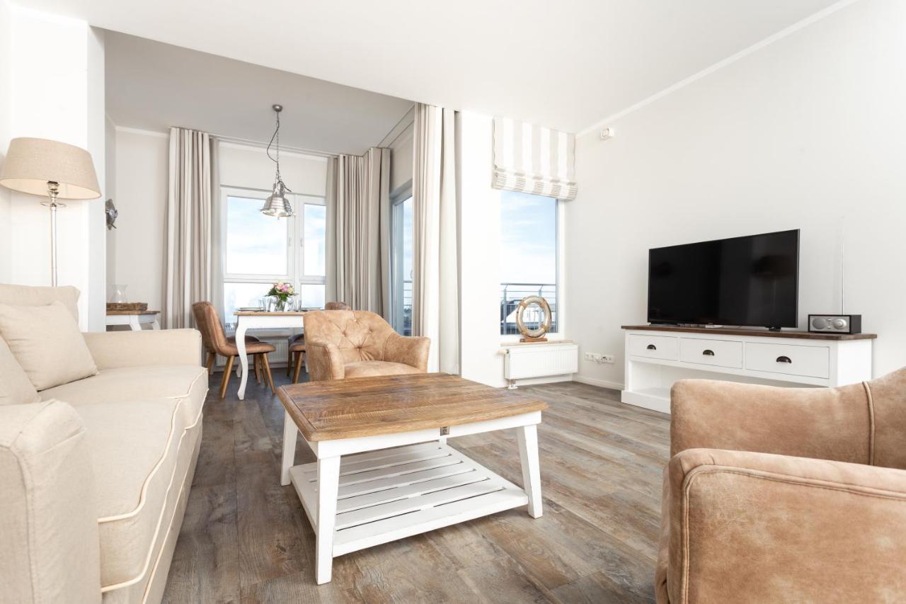 Strandnahe Fewos Mit Meerblick Und Dachterrasse, Residenz Bel Vital - Kategorie E Binz Rum bild